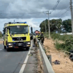 Conductor muere tras violento volcamiento entre Bulnes y Quillón
